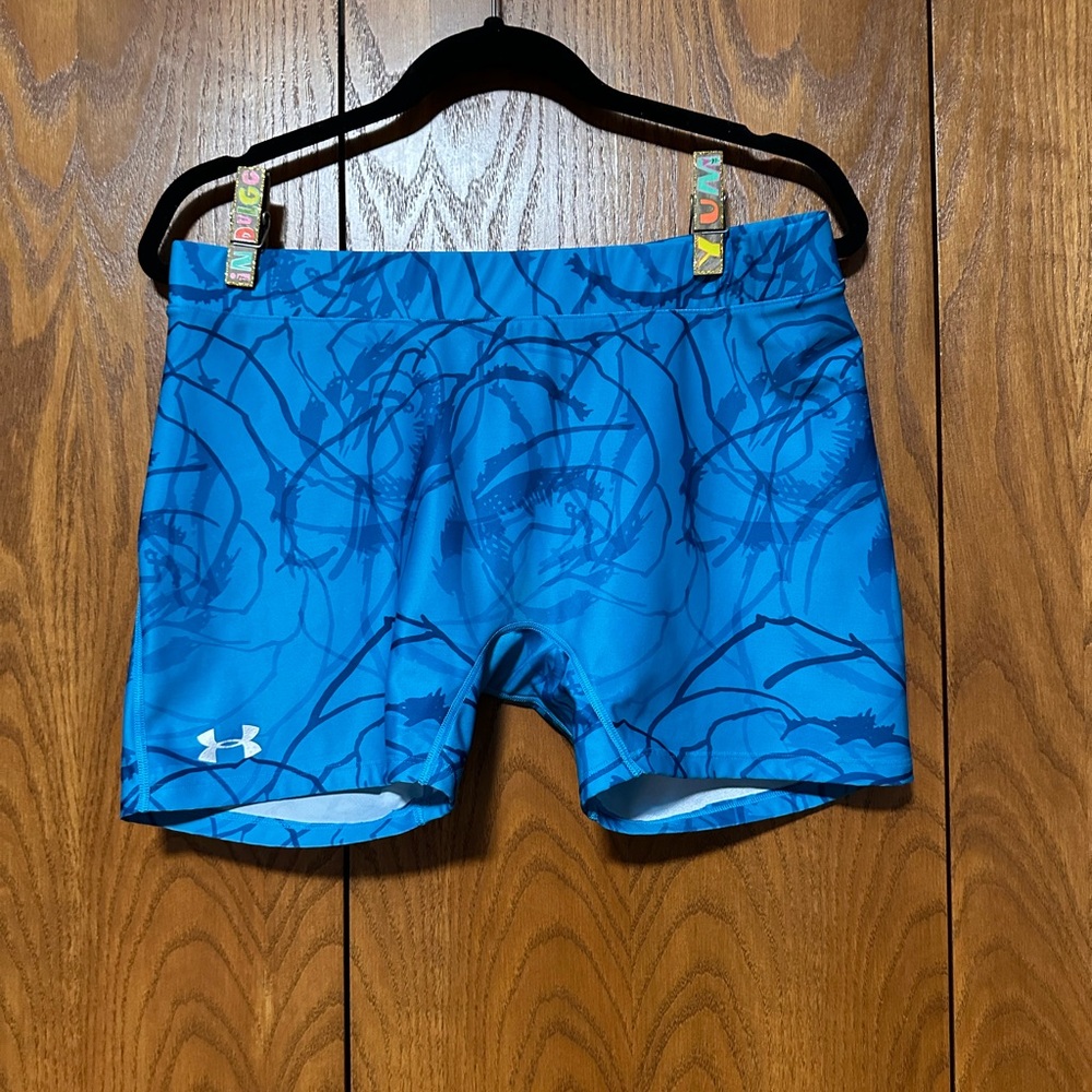 Under Armour Blue Patterned Shorts